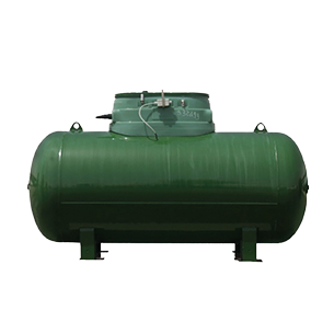 خزان غاز مدفون أفقى